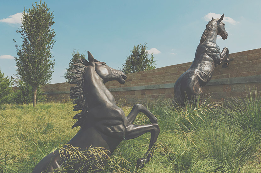 Iconic Bronze Horse Sculptures